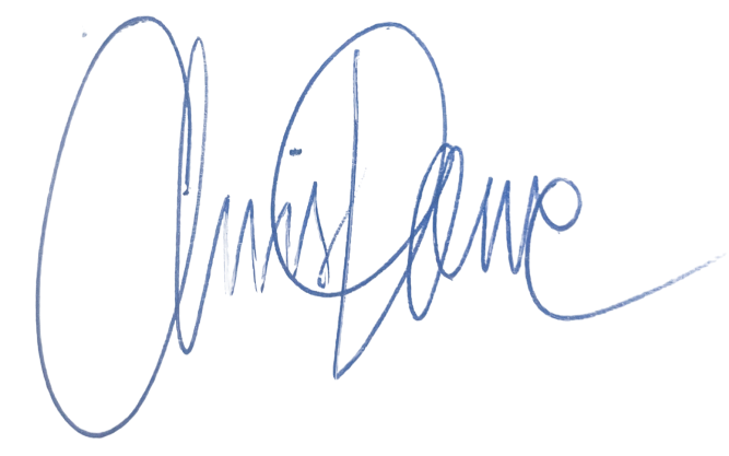 Chris Dawe signature